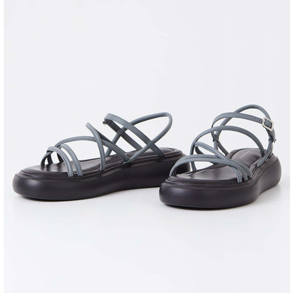 Vagabond Blenda Strappy Platform Sandals Ash Blue size 38 - Picture 4 of 13